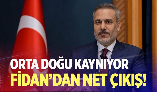 Dışişleri Bakanı Fidan: "Bu savaşın birinci müsebbibi İsrail'dir"