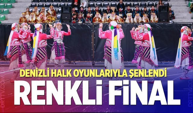 Denizli’de Halk Oyunları şöleni: Yıldızlar Bölge Şampiyonası tamamlandı