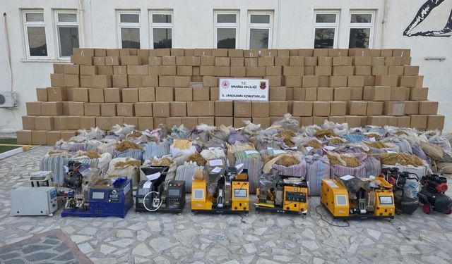 Kaçak tütün operasyonu: 5 tutuklama