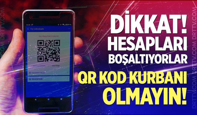 Dikkat! QR kod kurbanı olmayın