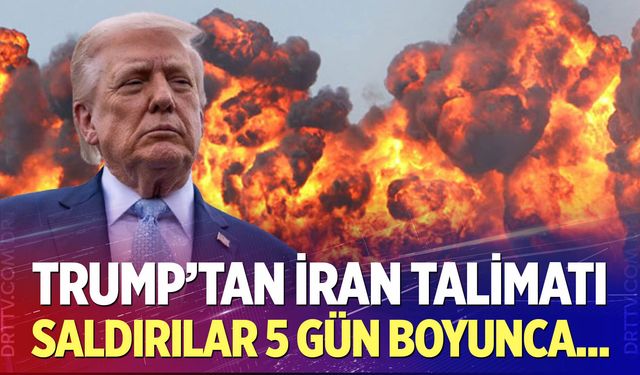 Trump'tan İran talimatı