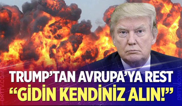 Trump'tan savaşa destek olmayan ülkelere rest