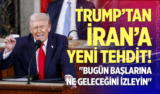 Trump’tan İran’a yeni tehdit! "Bugün başlarına ne geleceğini izleyin"