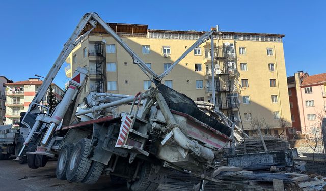 Beton pompası kazasında 3 kişi tutuklandı