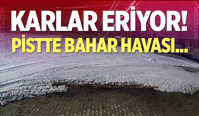 Denizli Kayak Merkezi'nde kar kalınlığı ne kadar? İşte yanıtı...
