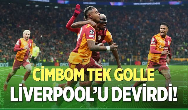 Galatasaray, İngiliz devi Liverpool’u evinde tek golle devirdi…