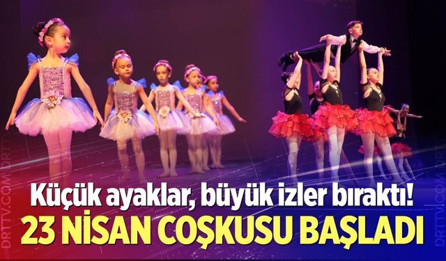 Denizli'de 23 Nisan coşkusu başladı