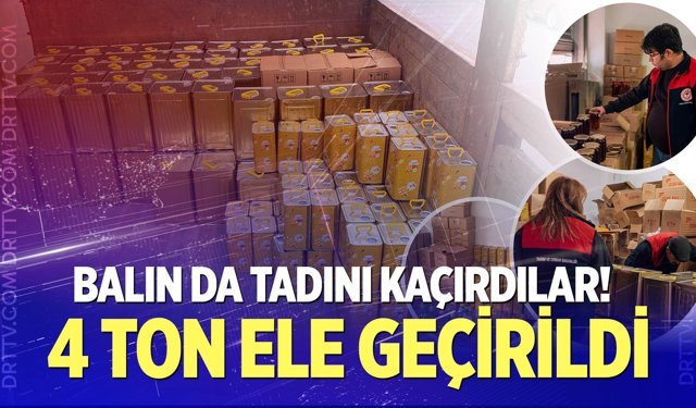 Balın da tadını kaçırdılar!