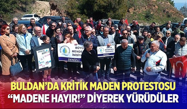 “Madene Hayır!” Diyerek Yürüdüler