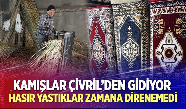 Çivril kamışıyla üretilen yastıklar zamana direnemedi