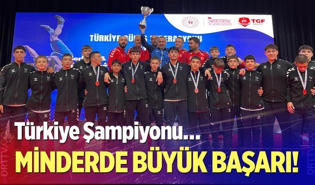 Denizlili güreşçiler Türkiye şampiyonu oldu