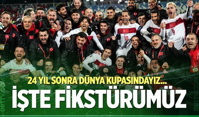 İşte Türkiye’nin Dünya Kupası Grubu, Rakipler ve Maç Saatleri!