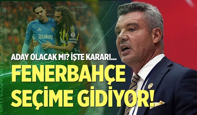 Fenerbahçe seçime gidiyor... Sadettin Saran aday olacak mı? İşte yanıtı