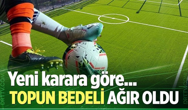 Topun bedeli ağır oldu