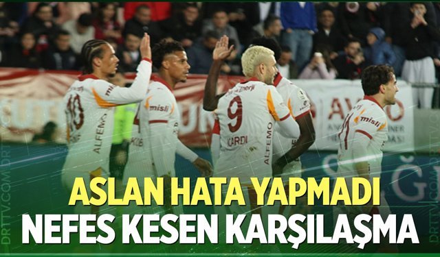 Galatasaray derbi öncesi hata yapmadı