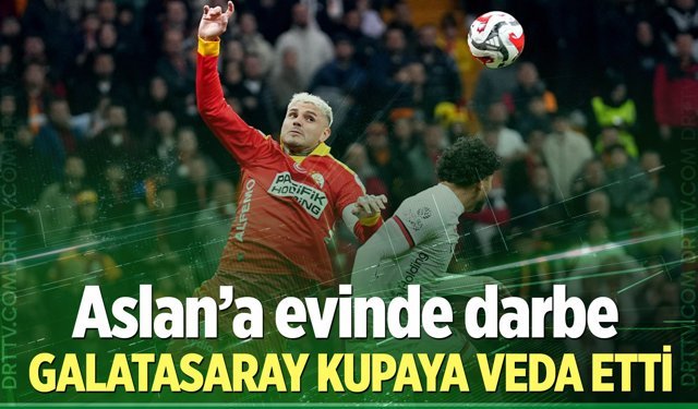 Galatasaray'a büyük şok! Gençlerbirliği'ne yenilerek Türkiye Kupası'na veda etti