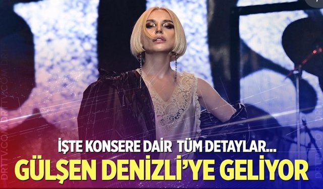 Gülşen Denizli konseri ne zaman? Konser biletleri ne kadar?
