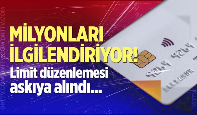 Kredi kartı kullanan herkesi ilgilendiriyor!
