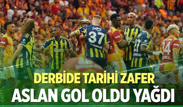 Aslan affetmedi... Derbinin kazananı belli oldu!