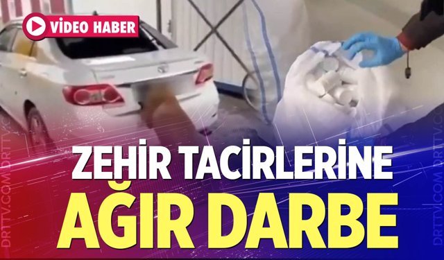 Denizli'de zehir tacirlerine ağır darbe