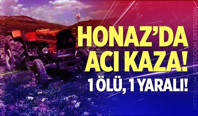 Honaz’da Acı Kaza!