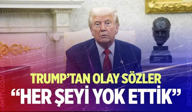 Trump'tan şok İran sözleri...