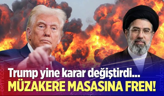 Trump'tan müzakere açıklaması