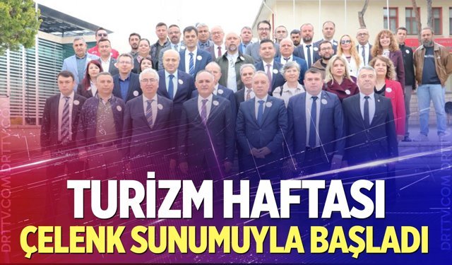 Turizm Haftası çelenk sunumuyla başladı