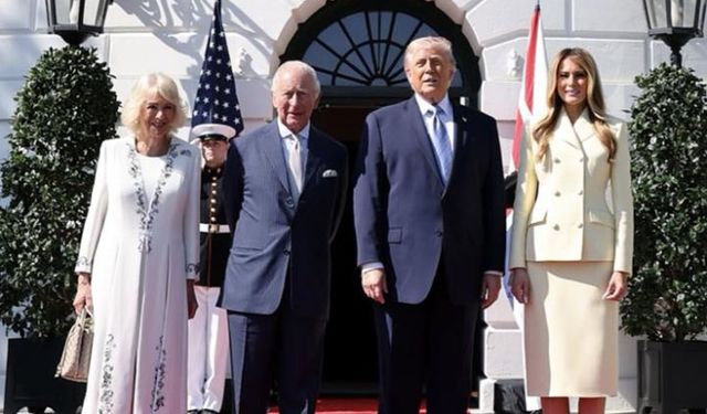 İngiltere Kralı Charles ve eşi Kraliçe Camilla ABD’de