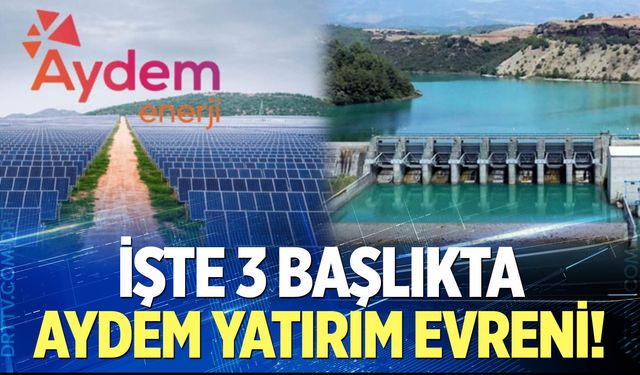 İşte 3 Başlıkta Aydem Yatırım Evreni!