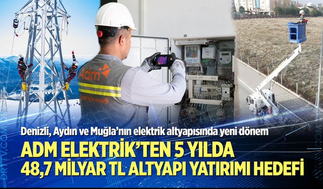 Denizli, Aydın ve Muğla’nın elektrik altyapısında yeni dönem