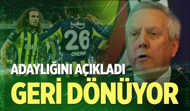 Aziz Yıldırım, Fenerbahçe başkanlığına adaylığını açıkladı