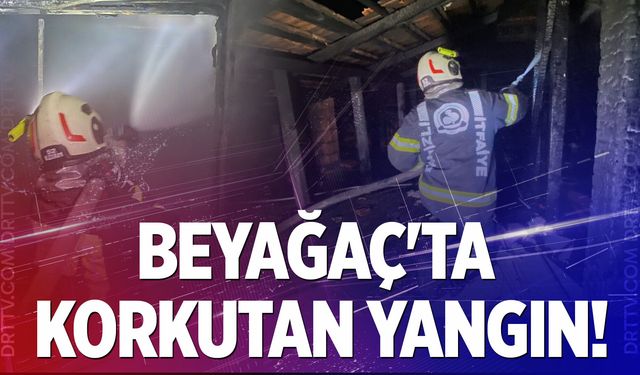 Beyağaç'ta yangın!