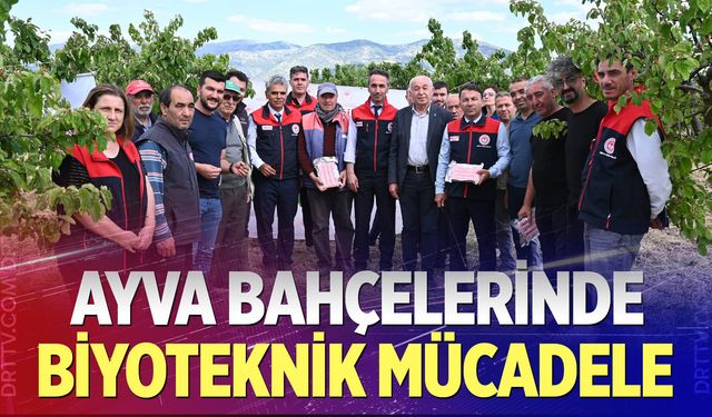 Ayva bahçelerinde biyoteknik mücadele