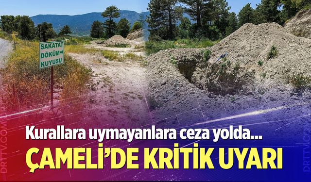 Çameli'de Kurban Bayramı öncesi kritik uyarı