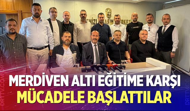 Denizli Kurslar Birliği Merdiven Altı Eğitime Karşı Mücadele Başlattı