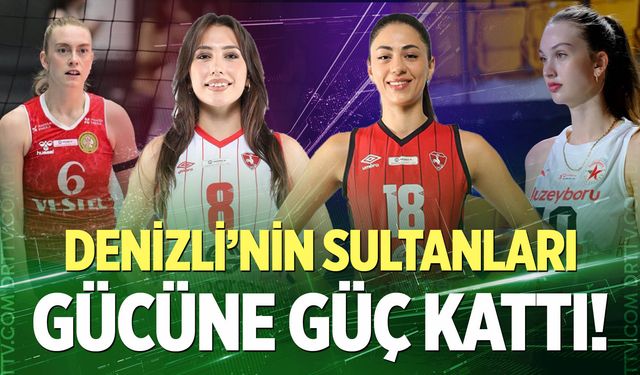 Denizli Büyükşehir Belediyespor transferde gaza bastı!