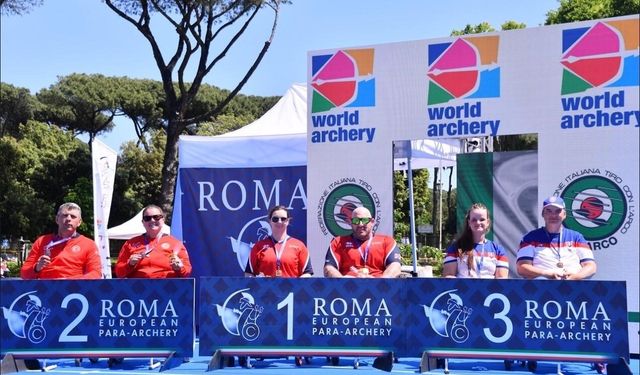 Denizlili milli sporcu Roma’da iki gümüş madalya kazandı