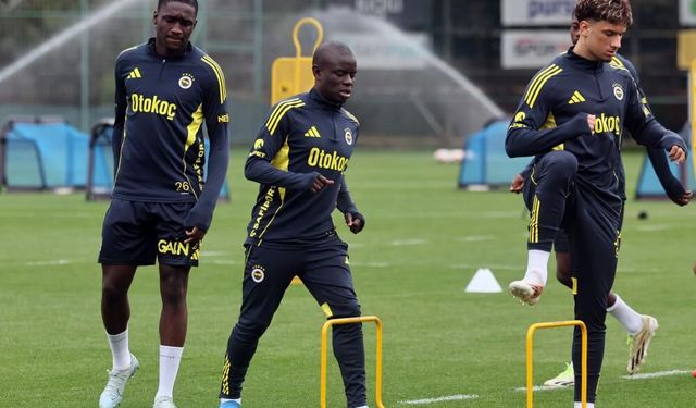 Fenerbahçe'de Konyaspor maçı hazırlıkları başladı