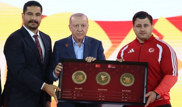Güreş Federasyonu’ndan Cumhurbaşkanı’na Özel Jest