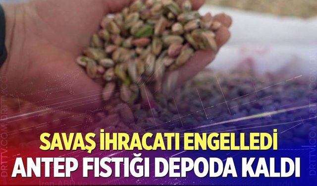 Savaş Antep fıstığı piyasasını vurdu