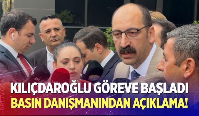 Kılıçdaroğlu göreve başladı