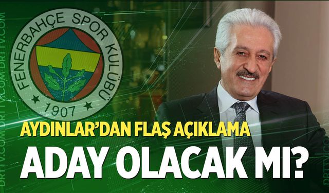 Mehmet Ali Aydınlar aday olacak mı? İşte flaş açıklama...