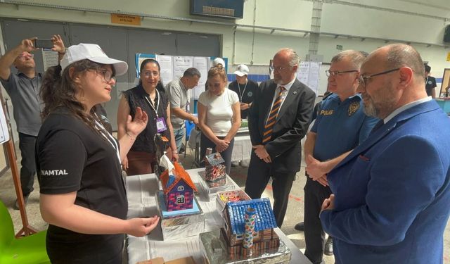 Meslek liseliler projeleri ile dikkat çekti