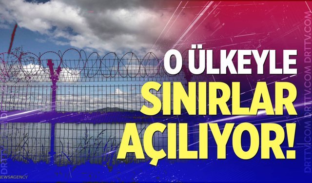 Tarihi gelişme! Sınırlar açılıyor...