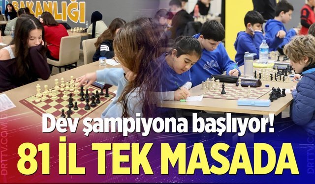 Satranç Türkiye Şampiyonası Denizli'de başlıyor