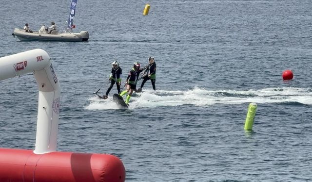Su üstünde adrenalin fırtınası