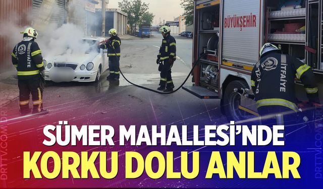Sümer Mahallesi'nde korku dolu anlar