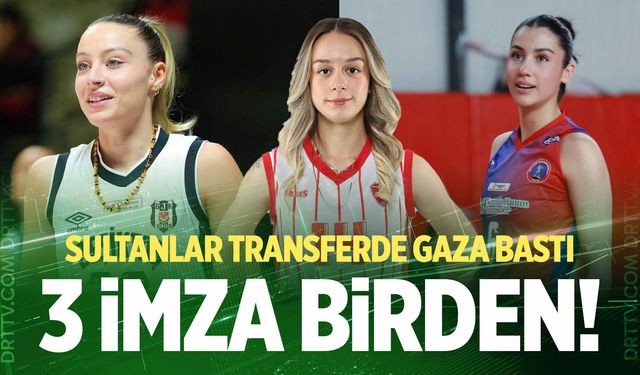 Denizli Büyükşehir Belediyespor'dan 3 imza
