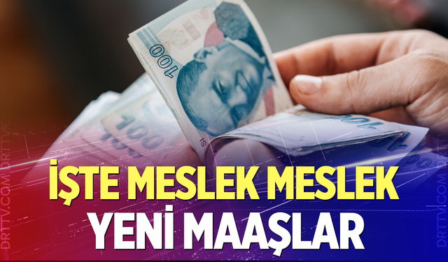 TÜİK öncesi maaş tablosu ortaya çıktı! İşte yeni memur maaşları